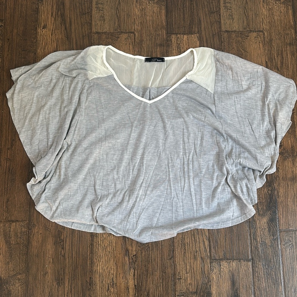 Grey blouse
